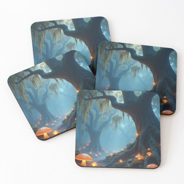 Item preview, Whispering Grove - Enchanted Forest Dreamscape designed and sold by nhk999.