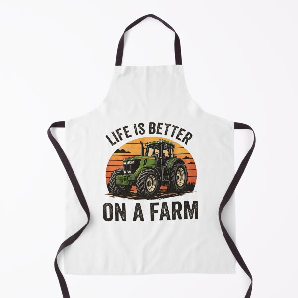 Item preview, Life Is Better On A Farm. Vintage Tractor Sunset. designed and sold by MyHappyArtShop.