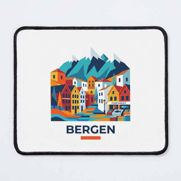 Item preview, Bergen Norway designed and sold by OzzFrequency.
