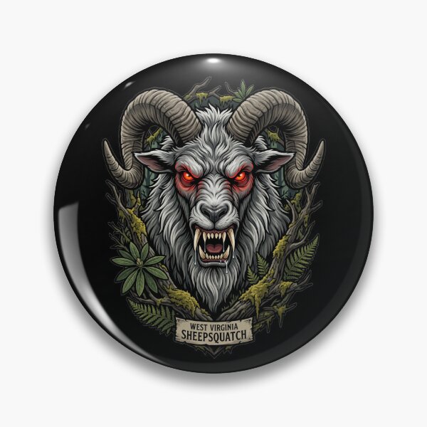 Item preview, Sheepsquatch West Virginia Appalachian Cryptid designed and sold by redsharkuk.