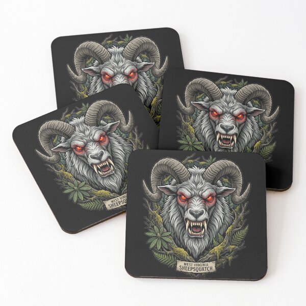 Item preview, Sheepsquatch West Virginia Appalachian Cryptid designed and sold by redsharkuk.