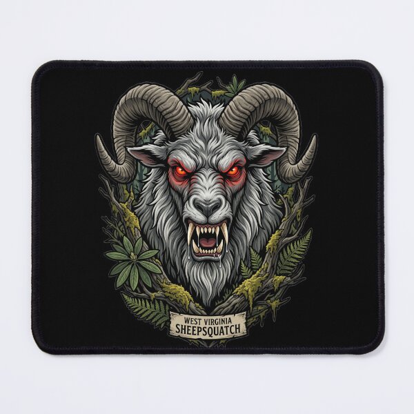 Item preview, Sheepsquatch West Virginia Appalachian Cryptid designed and sold by redsharkuk.