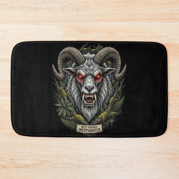 Item preview, Sheepsquatch West Virginia Appalachian Cryptid designed and sold by redsharkuk.