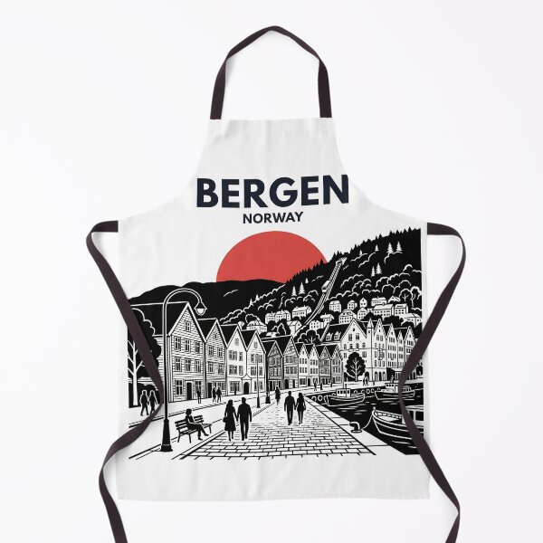 Item preview, Bergen Norway designed and sold by OzzFrequency.