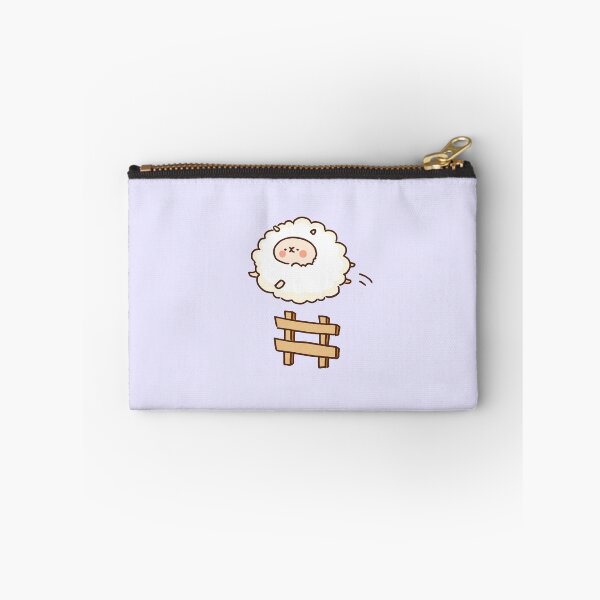 Item preview, Sheep Jumping Over a Wooden Fence designed and sold by Chunu Doodles.