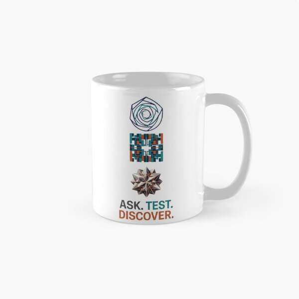 Item preview, Ask Test Discover Scientific Research Scientist STEM Design designed and sold by Amr Darwish Graphic designer.