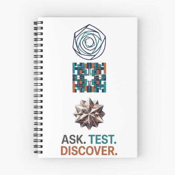 Item preview, Ask Test Discover Scientific Research Scientist STEM Design designed and sold by Amr Darwish Graphic designer.