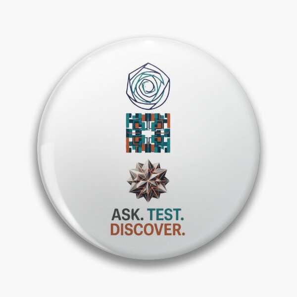 Item preview, Ask Test Discover Scientific Research Scientist STEM Design designed and sold by Amr Darwish Graphic designer.