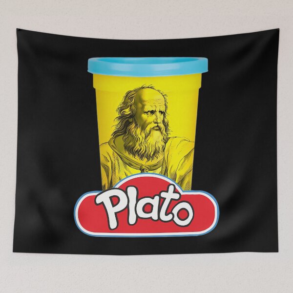 Item preview, Plato Play Doh Philosophy Pun designed and sold by ChesterStreich.