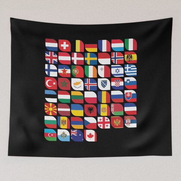 Item preview, ESC Competing Nations designed and sold by lazarusheart.