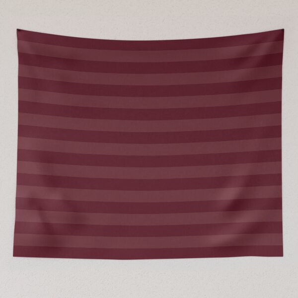 Item preview, Horizontal stripes in burgundy designed and sold by RishabhArts1.