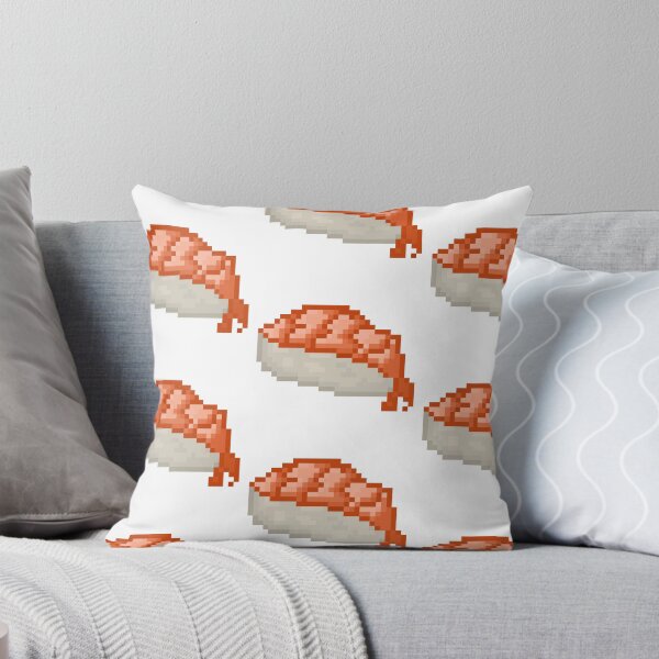 Item preview, Kawaii Salmon Nigiri Pixel Art – Japanese Sushi Design designed and sold by suawu.