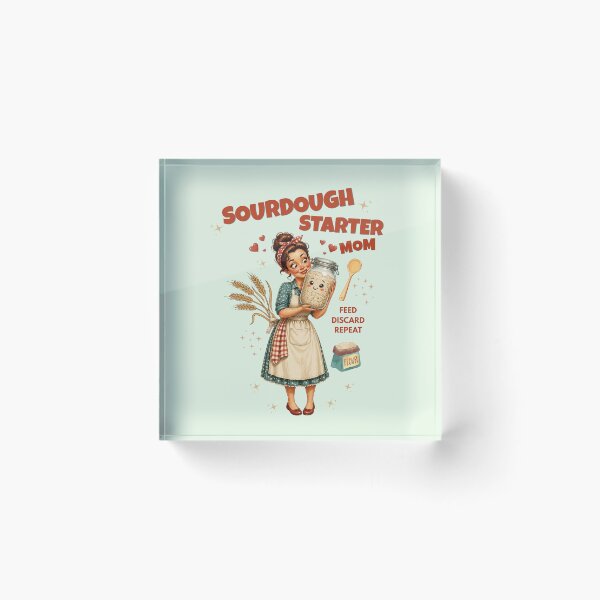 Item preview, Sourdough Starter Mom Funny Baking Bread Lover Sticker designed and sold by KaBaRen.