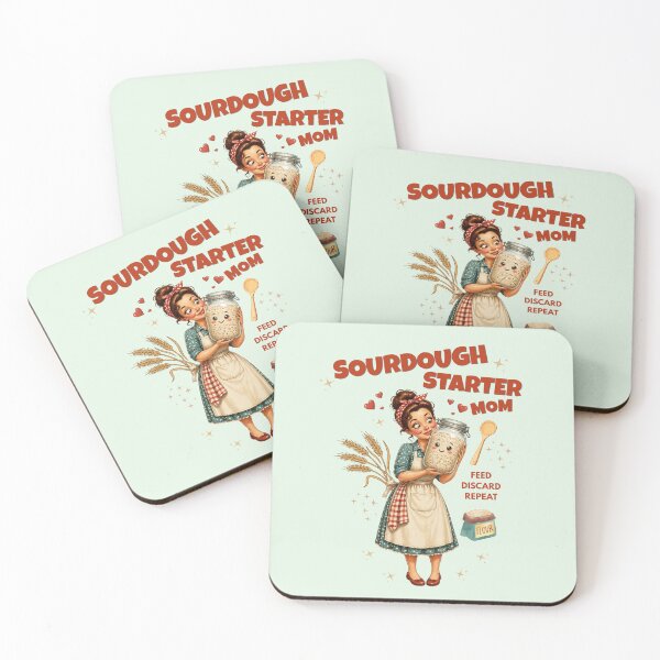 Item preview, Sourdough Starter Mom Funny Baking Bread Lover Sticker designed and sold by KaBaRen.