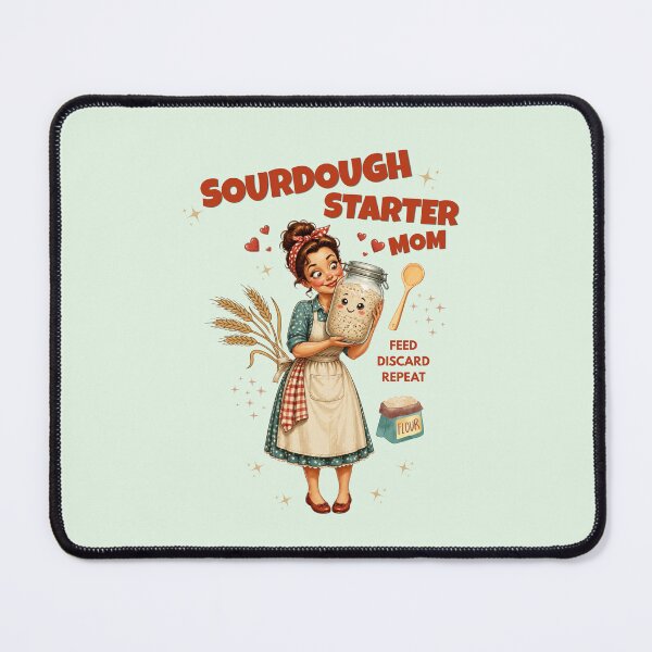 Item preview, Sourdough Starter Mom Funny Baking Bread Lover Sticker designed and sold by KaBaRen.