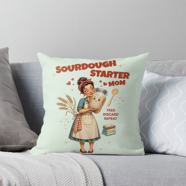 Item preview, Sourdough Starter Mom Funny Baking Bread Lover Sticker designed and sold by KaBaRen.