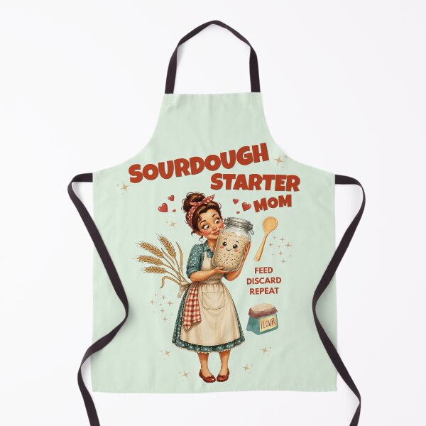 Item preview, Sourdough Starter Mom Funny Baking Bread Lover Sticker designed and sold by KaBaRen.