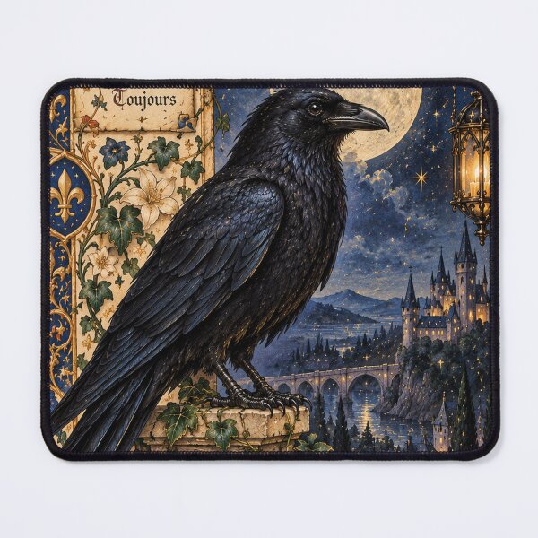 Item preview, The raven of the ebony moon designed and sold by PIERRES&MAILLESDesign.