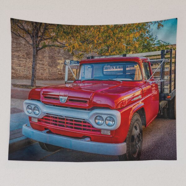 Item preview, Crimson Echoes of Route 66 designed and sold by Viv Thompson Photography .
