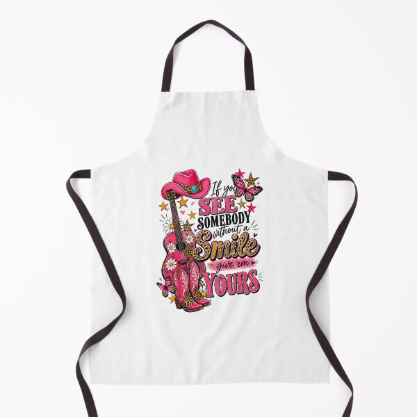 Item preview, If You See Someone Without Smile Guitar Pink Cowgirl Western designed and sold by khdmalakarak.