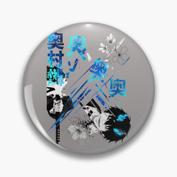 Item preview, Blue Exorcist Rin Demon Flames Cherry Blossom-31 designed and sold by JohannaAbsh8.