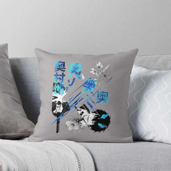 Item preview, Blue Exorcist Rin Demon Flames Cherry Blossom-31 designed and sold by JohannaAbsh8.
