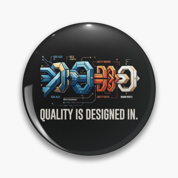Item preview, Quality Is Designed In Manufacturing Quality Engineering Design designed and sold by Amr Darwish Graphic designer.