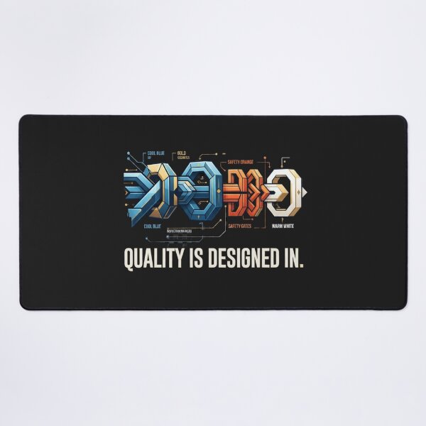 Item preview, Quality Is Designed In Manufacturing Quality Engineering Design designed and sold by Amr Darwish Graphic designer.