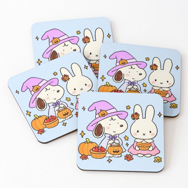 Item preview, Snoopy Witch & Miffy designed and sold by COFFEEWITHARTS.