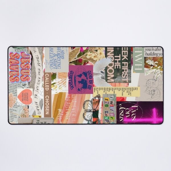Item preview, Christian Faith Collage – Jesus, Seek First the Kingdom, Called & Chosen designed and sold by EatPrayLive.