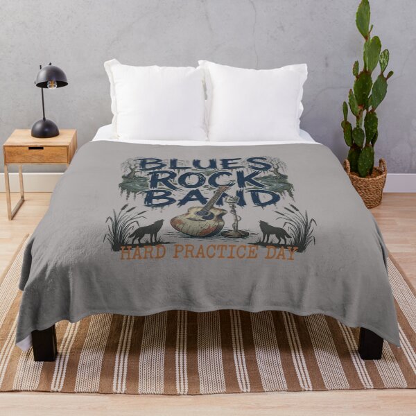 Item preview, Blues Rock Band Hard Practice Day Worn Text-17 designed and sold by JohannaAbsh8.