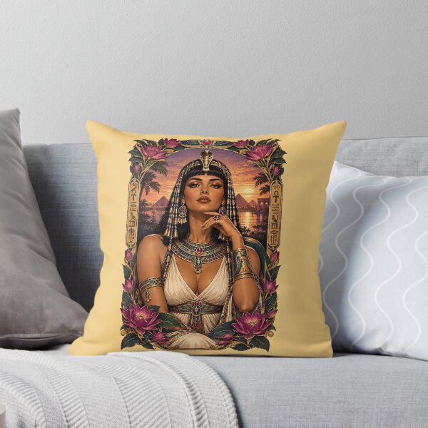 Item preview, Regal Cleopatra Egyptian Queen Art Nouveau Poster Design designed and sold by BorgSpareParts.
