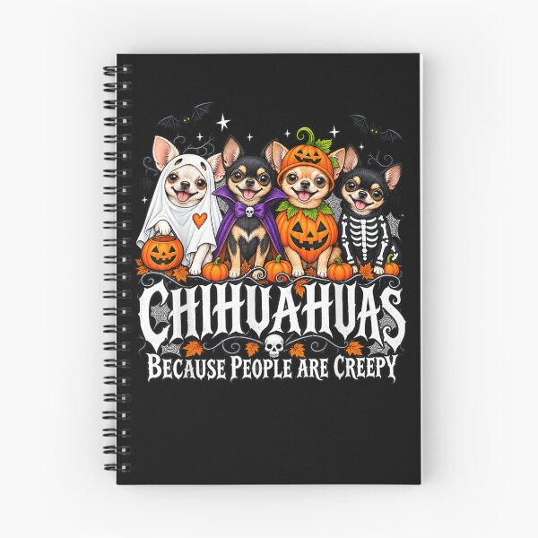 Item preview, Chihuahuas Because People are Creepy Halloween Dogs Costume designed and sold by leevekaArt.