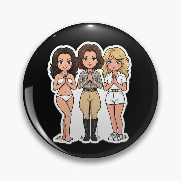 Item preview, Charlie's Angels 50th Anniversary Sticker Tribute designed and sold by LiunaticFringe.