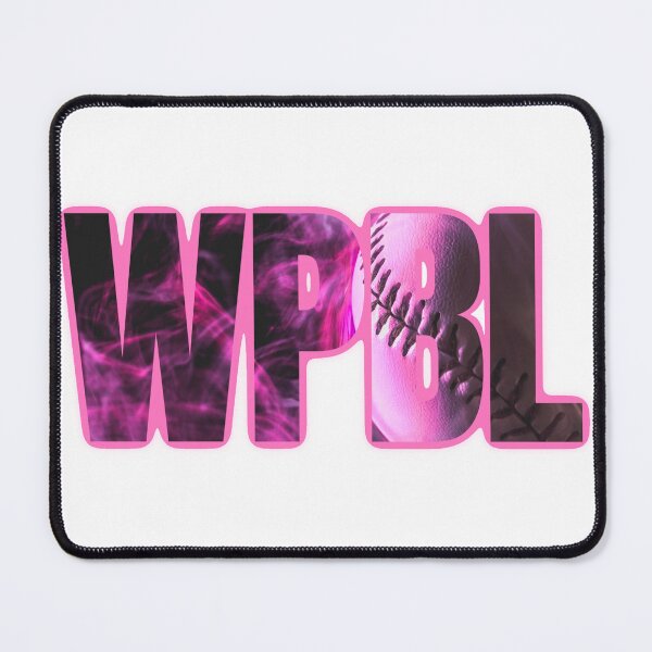 Item preview, WPBL pink baseballs designed and sold by BowlingAlleyGirl.