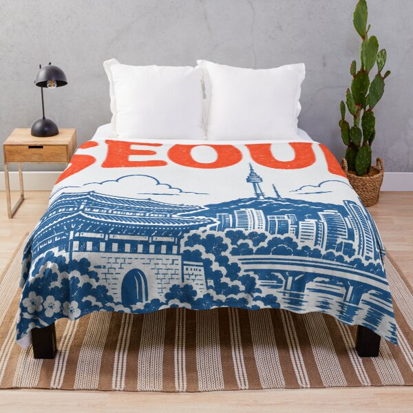 Item preview, Seoul Cute Groovy Skyliine designed and sold by HowToCanadian.
