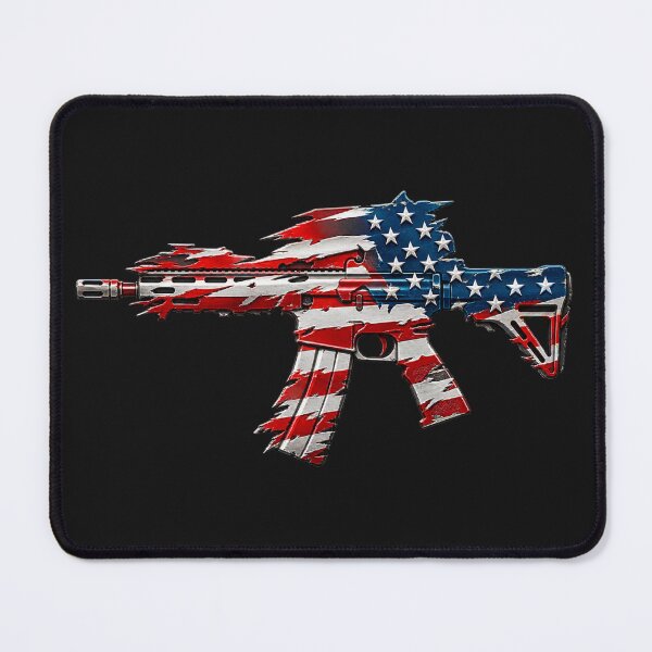 Item preview, 3D American Flag Rifle designed and sold by Military Insignia Products.