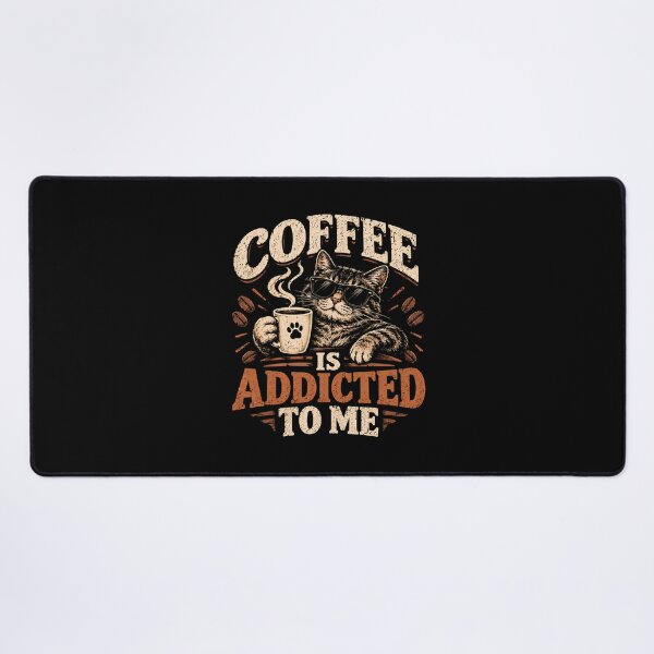 Item preview, Coffee Is Addicted To Me Cat designed and sold by monika-arthing.