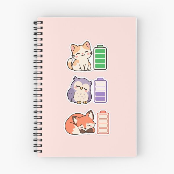 Item preview, Social Battery Animal Sticker Collection designed and sold by Inkworksbyshery.