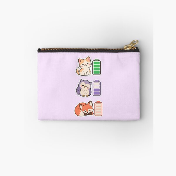 Item preview, Social Battery Animal Sticker Collection designed and sold by Inkworksbyshery.