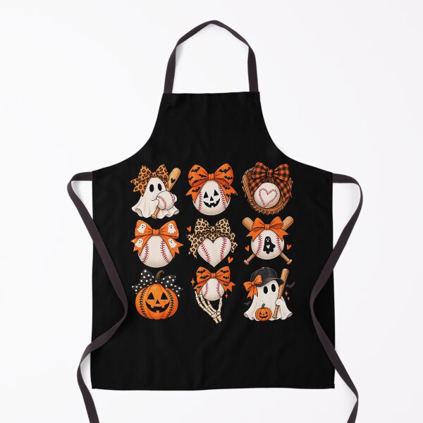 Item preview, Halloween Baseball Bow Ghosts Pumpkin Spooky Season designed and sold by khdmalakarak.