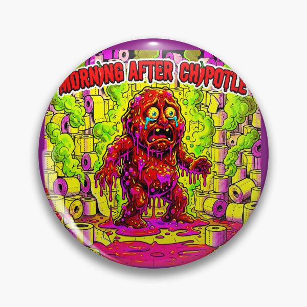 Item preview, Morning After Chipotle - Grotesque Toxic Bathroom Disaster Art designed and sold by OmniaGlobal.