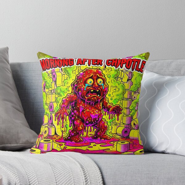 Item preview, Morning After Chipotle - Grotesque Toxic Bathroom Disaster Art designed and sold by OmniaGlobal.
