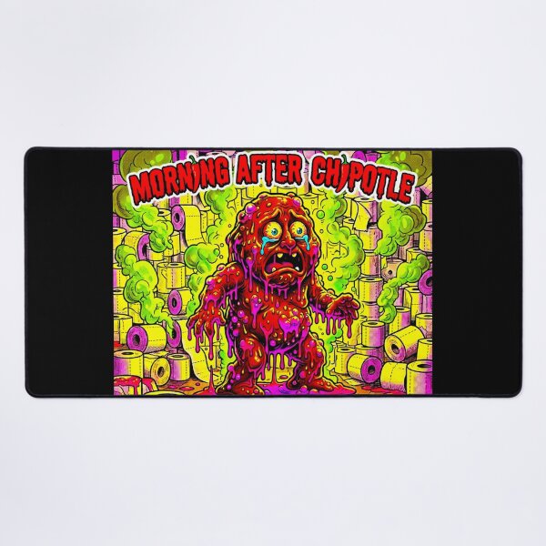 Item preview, Morning After Chipotle - Grotesque Toxic Bathroom Disaster Art designed and sold by OmniaGlobal.