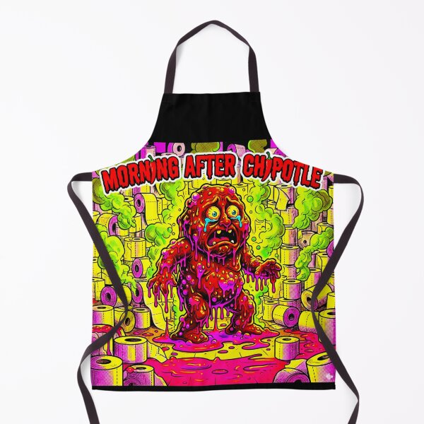 Item preview, Morning After Chipotle - Grotesque Toxic Bathroom Disaster Art designed and sold by OmniaGlobal.