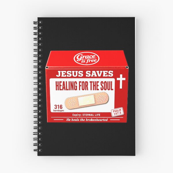 Item preview, Psalm 147:3 He Heals The Brokenhearted And Binds Up Their Wounds designed and sold by plushism.