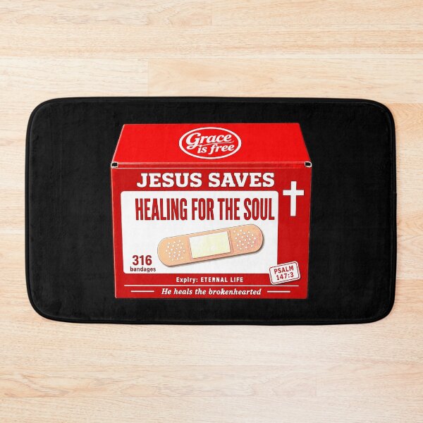 Item preview, Psalm 147:3 He Heals The Brokenhearted And Binds Up Their Wounds designed and sold by plushism.