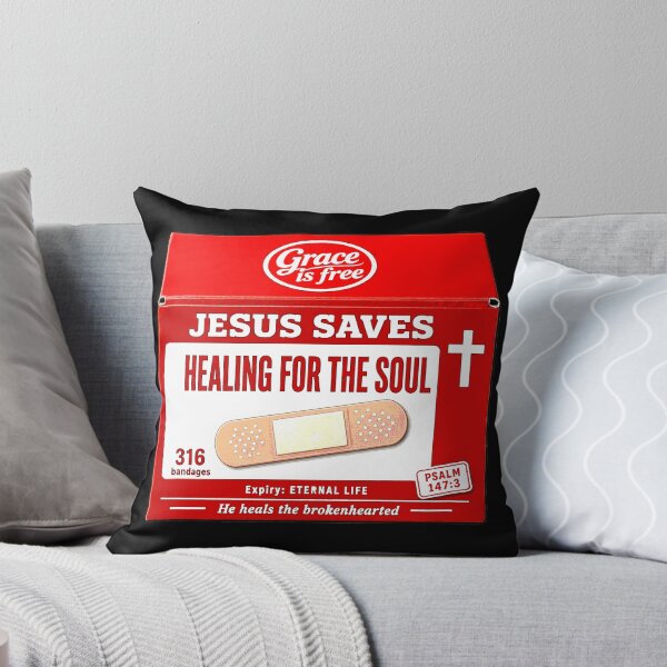 Item preview, Psalm 147:3 He Heals The Brokenhearted And Binds Up Their Wounds designed and sold by plushism.