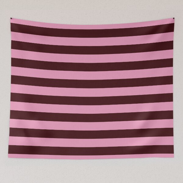 Item preview, Horizontal stripes in burgundy and pink designed and sold by RishabhArts1.