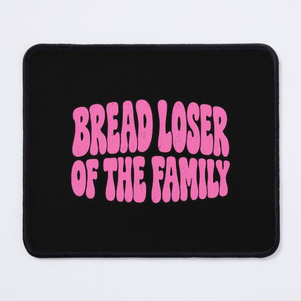 Item preview, Bread Lover of the Family Retro Pink Groovy Quote designed and sold by ROUX-ART.